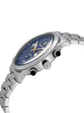 Maserati Ricordo Chronograph Blue Dial Silver Steel Strap Watch For Men - R8873633001 Authentic Buy Shop Now