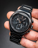 Maserati Triconic Quartz Black Dial Black Steel Strap Watch For Men - R8873639003 Authentic Buy Shop Now