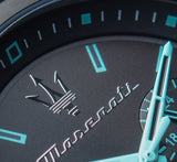 Maserati Successo Aqua Edition Black Dial Stainless Steel Strap Watch For Men - R8873644003 Authentic Buy Shop Now