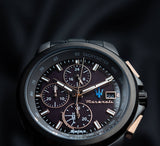 Maserati Successo Solar Black Dial Grey Steel Strap Watch For Men - R8873645001 Authentic Buy Shop Now