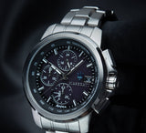 Maserati Successo Solar Edition Black Dial Silver Steel Strap Watch For Men - R8873645003 Authentic Buy Shop Now