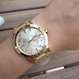 Burberry The City Gold Dial Gold Steel Strap Watch for Men - BU9038 Authentic Buy Shop Now