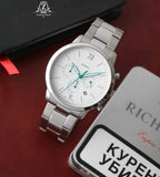 Fossil Neutra Chronograph White Dial Silver Steel Strap Watch for Men - FS5433 Authentic Buy Shop Now