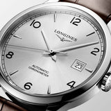 Longines Record Automatic Stainless Steel 40mm Watch for Men - L2.821.4.76.2 Authentic Buy Shop Now