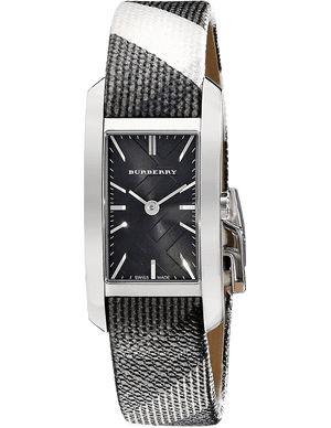 Burberry The Pioneer Black Dial Leather Strap Watch for Women - BU9505 Authentic Buy Shop Now