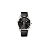 Calvin Klein City Black Dial Black Leather Strap Watch for Men - K2G21107 Authentic Buy Shop Now