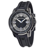 Maserati SFIDA Black Dial Black Rubber Strap Watch For Men - R8851123004 Authentic Buy Shop Now
