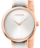 Calvin Klein Seduce Silver Dial Two Tone Steel Strap Watch for Women - K4E2N61Y Authentic Buy Shop Now