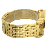 Diesel Mini Daddy Gold Dial Gold Steel Strap Watch For Men - DZ7306 Authentic Buy Shop Now