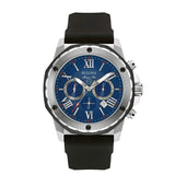 Bulova Marine Star Blue Dial Black Silicone Strap Watch for Men - 98B258 Authentic Buy Shop Now