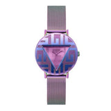 Guess Iconic Quartz Multicolor Dial Multicolor Mesh Bracelet Watch For Women - GW0479L1 Authentic Buy Shop Now