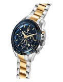 Maserati Traguardo Chronograph Limited Edition Blue Dial Two Tone Steel Strap Watch For Men - R8873612046 Authentic Buy Shop Now