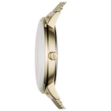 Armani Exchange Lola Analog Gold Dial Gold Mesh Strap Watch For Women - AX5536 Authentic Buy Shop Now