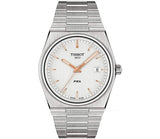 Tissot PRX Quartz Silver Dial Silver Steel Strap Watch for Men - T137.410.11.031.00 Authentic Buy Shop Now