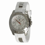 Tommy Hilfiger K2 White Dial White Rubber Strap Watch for Women - 1781306 Authentic Buy Shop Now