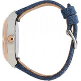 Guess Jet Setter Analog Blue Dial Blue Denim Strap Watch For Women - W0289L1 Authentic Buy Shop Now