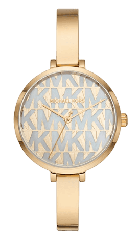 Michael Kors Naia Quartz Gold Dial Gold Steel Strap Watch for Women - MK4687 Authentic Buy Shop Now