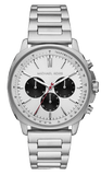 Michael Kors Sullivan Quartz White Dial Silver Steel Strap Watch For Men - MK8968 Authentic Buy Shop Now