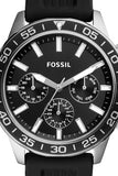Fossil Bannon Multifunction Black Dial Black Silicone Strap Watch for Men - BQ2494 Authentic Buy Shop Now