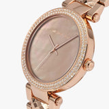 Michael Kors Parker Rose Gold Dial with Diamonds Rose Gold Steel Strap Watch for Women - MK6426 Authentic Buy Shop Now