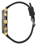 Guess Edge Chronograph Black Dial Black Leather Strap Watch For Men - GW0492G1 Authentic Buy Shop Now