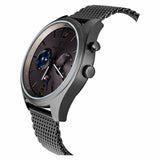 Tommy Hilfiger Deacon Multifunction Black Dial Black Mesh Bracelet Watch for Men - 1791546 Authentic Buy Shop Now
