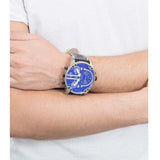 Diesel Mr. Daddy 2.0 Chronograph Black Dial Grey Nylon Strap Watch For Men - DZ7429 Authentic Buy Shop Now