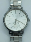 Michael Kors Jaryn Quartz Silver Dial Silver Steel Strap Watch For Women - MK3499 Authentic Buy Shop Now