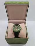 Gucci Dive Automatic Green Dial Green Rubber Strap Unisex Watch - YA136345 Authentic Buy Shop Now