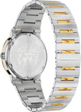 Versace Hellenyium Quartz Green Dial Silver Steel Strap Watch For Men - VEVK00420 Authentic Buy Shop Now