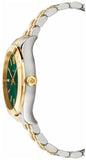 Versace Hellenyium Quartz Green Dial Two Tone Steel Strap Watch For Men - VEVI00620 Authentic Buy Shop Now