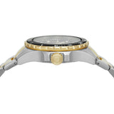 Fossil Blue Dive Three Hand Black Dial Two Tone Steel Strap Watch For Women - ES5349 Authentic Buy Shop Now