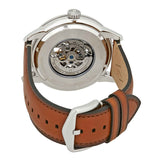 Fossil Townsman Automatic Skeleton Blue Dial Brown Leather Strap Watch for Men - ME3154 Authentic Buy Shop Now