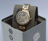 Fossil Rye Automatic Skeleton Gold Dial Gold Steel Strap Watch for Women - BQ3755 Authentic Buy Shop Now