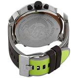 Diesel Mr. Daddy 2.0 Chronograph Black Dial Grey Nylon Strap Watch For Men - DZ7429 Authentic Buy Shop Now
