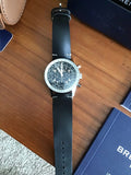 Breitling Navitimer Ref. 806 1959 Re-Edition Black Dial Brown Leather Strap Watch for Men - AB0910371B1X1 Authentic Buy Shop Now