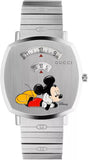 Gucci Grip x Disney Quartz Silver Dial Silver Steel Strap Unisex Watch - YA157419 Authentic Buy Shop Now