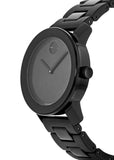 Movado Bold Black Dial Black Steel Strap Watch For Men - 3600047 Authentic Buy Shop Now