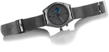 Tommy Hilfiger Deacon Multifunction Black Dial Black Mesh Bracelet Watch for Men - 1791546 Authentic Buy Shop Now