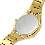 Guess Duchess Quartz Gold Dial Gold Steel Strap Watch For Women - GW0558L2 Authentic Buy Shop Now