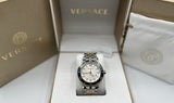 Versace Greca Sport Quartz White Dial Two Tone Steel Strap Watch For Men - VEZ300521 Authentic Buy Shop Now