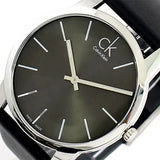 Calvin Klein City Black Dial Black Leather Strap Watch for Men - K2G21107 Authentic Buy Shop Now