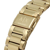 Armani Exchange Cayde Chronograph Black Dial Gold Steel Strap Watch for Men - AX2747 Authentic Buy Shop Now