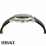 Versace V Urban Black Dial Black Leather Strap Watch for Men - VELQ00119 Authentic Buy Shop Now