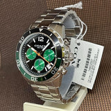 Coach Kent Green Dial Silver Steel Strap Watch for Men - 14602557 Authentic Buy Shop Now