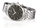 Tissot T Classic Tradition Chronograph Black Dial Silver Steel Strap Watch For Men - T063.617.11.057.00 Authentic Buy Shop Now