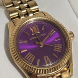 Michael Kors Lexington Quartz Pink Dial Rose Gold Steel Strap Watch For Women - MK3273 Authentic Buy Shop Now