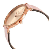 Coach Perry Rose Gold Dial Pink Leather Strap Watch for Women - 14503332-C Authentic Buy Shop Now