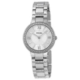 Fossil Virginia Silver Dial Silver Steel Strap Watch for Women - ES3282 Authentic Buy Shop Now