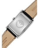 Emporio Armani Classic Analog Black Dial Black Leather Strap Strap Watch For Men - AR1604 Authentic Buy Shop Now